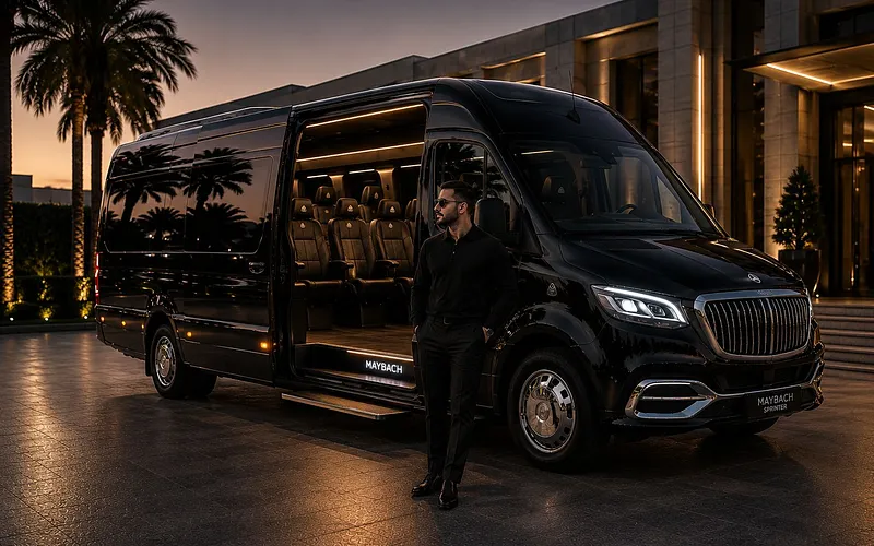 Private Airport Transfer — Stretch Sprinter (18 Guests) photo 1